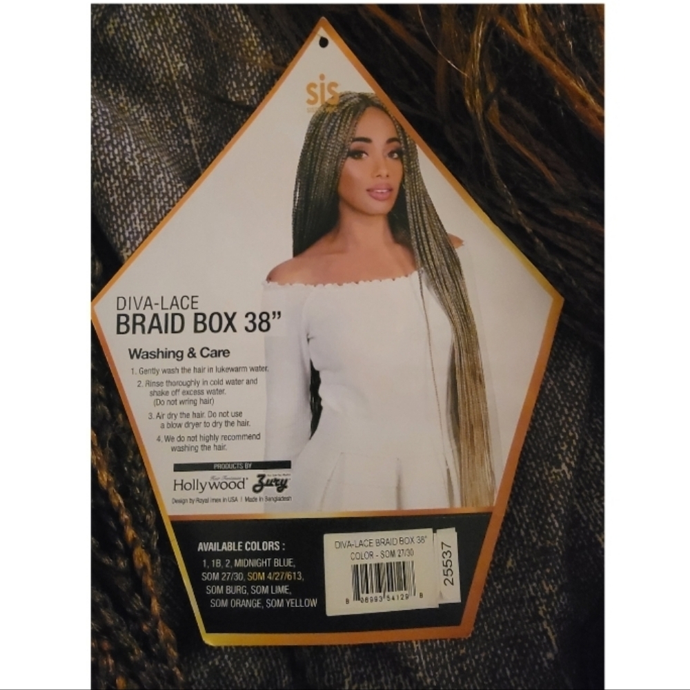 38" Sis Braided Wig! Gorgeous!